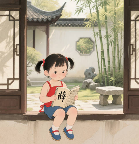 姓薛的女孩名字大全